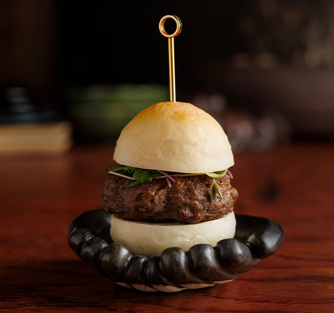 小さなハンバーガー